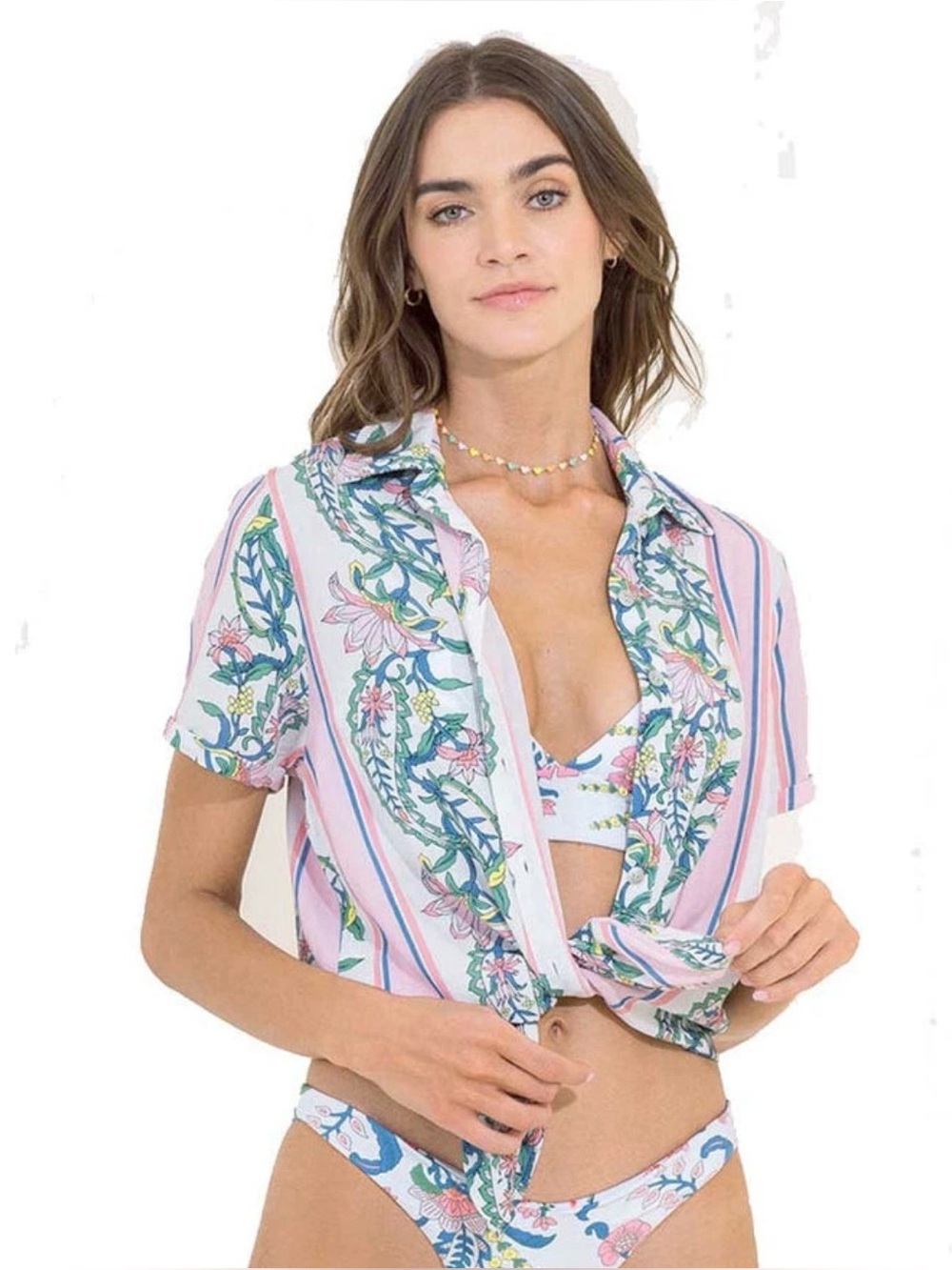 Maaji Juniper Berry Sienna Shirt Medium